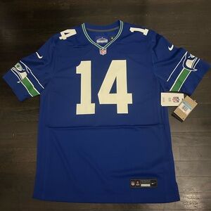DK Metcalf Seattle Seahawks Nike Vapor F.U.S.E. Limited Jersey Throwback Size M